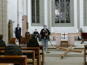 Firmvorbereitungsgottesdienst in St. Crescentius (Foto: Karl-Franz Thiede)